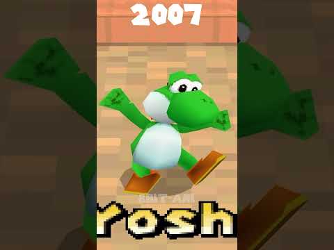 Evolution Of Yoshi's Victory Moments in Mario Party Games 1998-2025