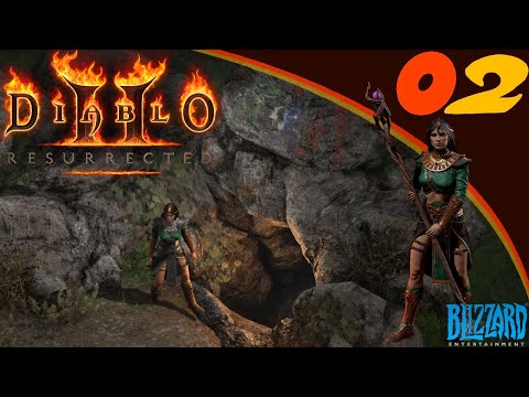Diablo 2 Resurrected Closed Beta #002 Ak1 - Die Höhle des Bösen