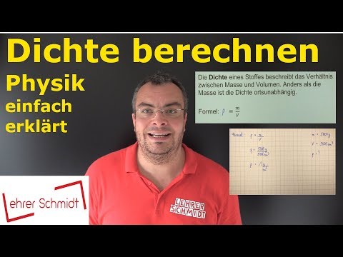 Calculating density | Physics - simply explained | Lehrerschmidt