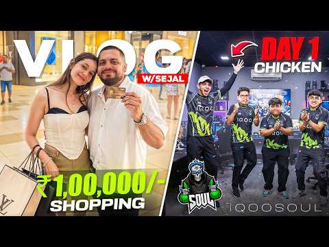 STREET SHOPPING WITH FIANCE 🥰 | iQOOSOUL BGIS CD |