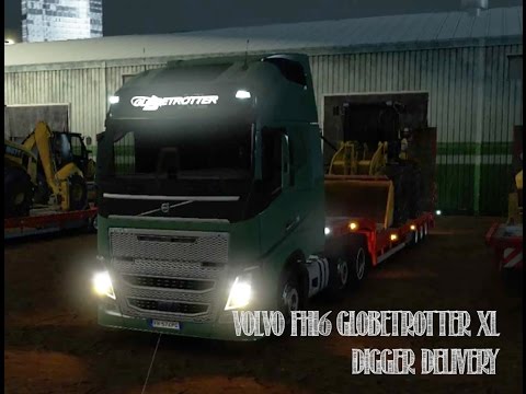 Trying out Sequential Shift in Volvo FH Digger 1000 Milano to Salzburg