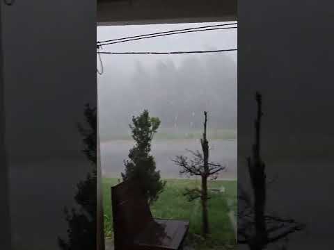 ¡ASÍ LLUEVE EN ECILDA PAULIER, SAN JOSÉ! Video de Patricia Laport