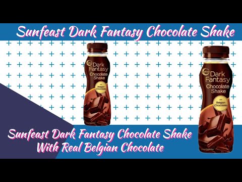 Sunfeast Dark Fantasy Chocolate Shake With Real Belgian Chocolate | Unboxing Q