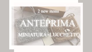 【購入品】正直レビュー⭐︎ #ANTEPRIMA の2つのバッグ♡ご褒美大人買い✧︎*。 開封から比較動画◡̈⋆*