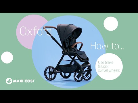 Maxi-Cosi Oxford: Jak używać hamulca w wózku