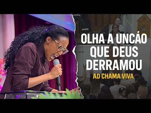 Sulamita Alves: Cantou com autoridade e veja o que Deus fez – AD Chama Viva