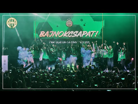 Fradi Média | A mi esténk – így ünnepeltük a 36. bajnoki címet | 2025.06.03.