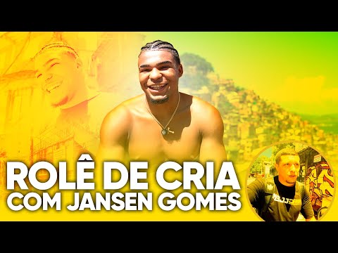ROLÊ DE CRIA PELA FAVELA DO PPG COM O BRABO JANSEN GOMES, O  NENEGO! I BJJ CRIA VISITA
