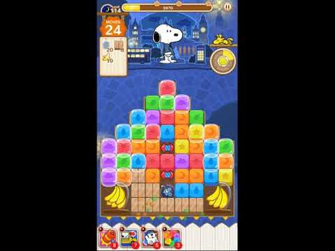 Snoopy Puzzle Journey Night Mode Level 114 - NO BOOSTERS 🐶🧩🧳 | SKILLGAMING ✔️