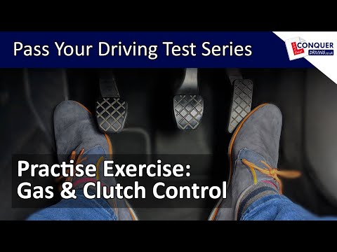 Practise the Clutch Bite Point and Using the Gas - Pass Your Driving Test Series