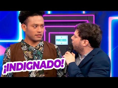 Guido Kaczka angered a contestant when he told him who he looked like.