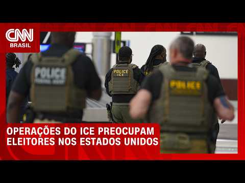 Operações do ICE preocupam eleitores nos Estados Unidos | CNN 360°