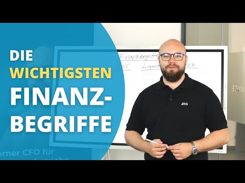Die wichtigsten Finanzbegriffe