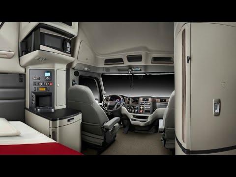 All New 2024 PETERBILT 579 Interior - A Luxury Bedroom on Wheels