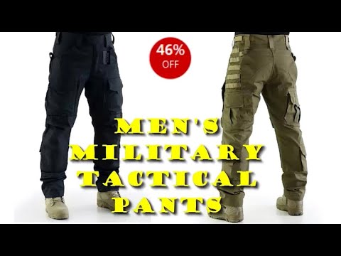 Men's Military Tactical Pants! Tactical Pants