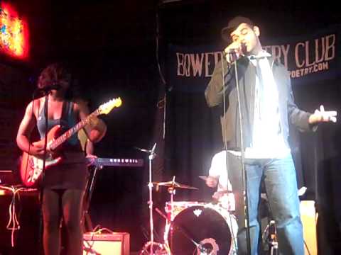 Mathenee Stefan Treco- Come Around (Live @ The Bowery Poetry Club)