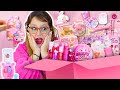 CAJA SORPRESA Todo ROSA Unboxing De Cosas Virales Kawaii