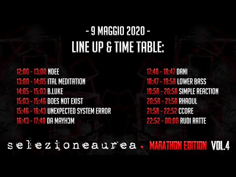 Selezioneaurea Marathon Edition Vol 4 mixed by Da Mayh3m (Hardstyle)
