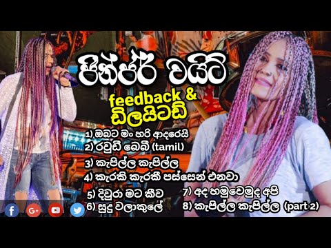 ජින්ජර් වයිට් හොදම ගීත එකතුව | එයා තාම එහෙමයි 🥰 | ginger with Dilaited and Feedback