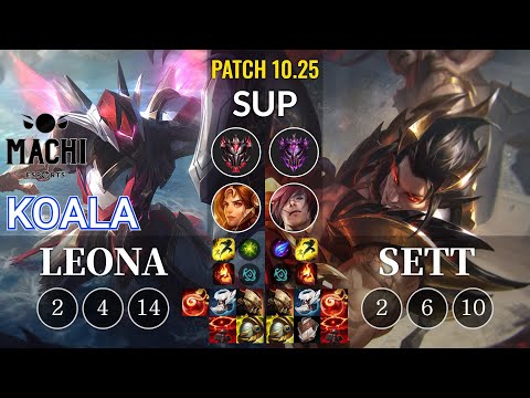 MCX Koala Leona vs Sett Sup - KR Patch 10.25
