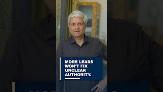 MORE LEADS WON'T FIX UNCLEAR AUTHORITY.