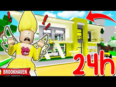 24 GODZINY na ŻÓŁTO W BROOKHAVEN 💛| Vito i Bella