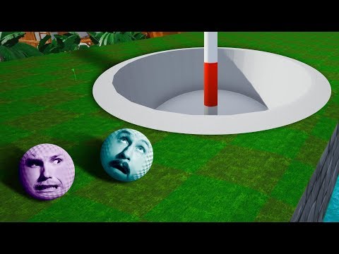 GIANT MiniGolf Course Challenge! | Golf It [Ep 20] Video