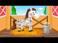 Suara Kuda Lucu Sedang Mandi Disalon
