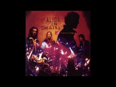 Alice In Chains (unplugged)- Sludge Factory w/Lyrics(on screen)
