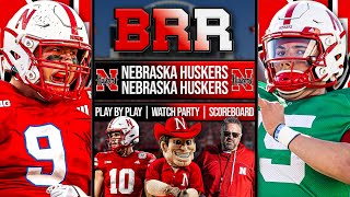 Nebraska Cornhuskers Spring Game 2024 | LIVE Reaction | Scoreboard | Play By Play | Postgame