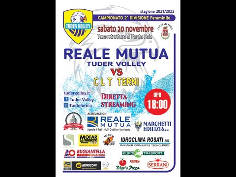 Seconda divisione Femminile girone C - REALE MUTUA TODI TUDER VOLLEY  vs CLT TERNI
