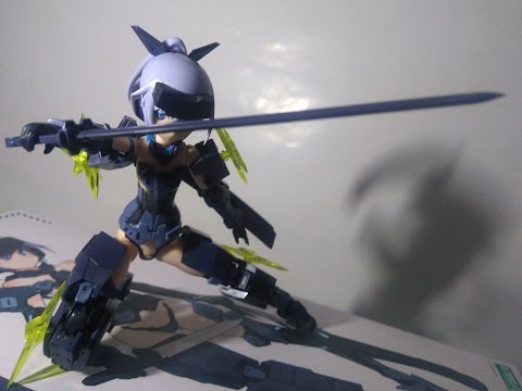 FA:G Jinrai Indigo ver. Kotobukiya Stop Motion