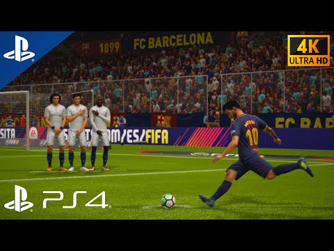 FIFA 18 - PS4 [4K 60FPS] Gameplay