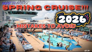 Spring Cruise 2026 Mistakes You Don't Want to Make