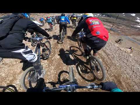 MEGAVALANCHE 2022 | Full POV run on a hardtail | From last line to top30 \m/ | RAW | helmetcam