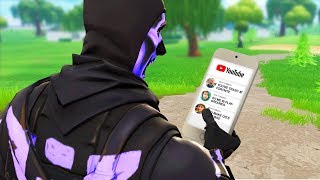 I challenged haters from my YouTube comments in Fortnite...