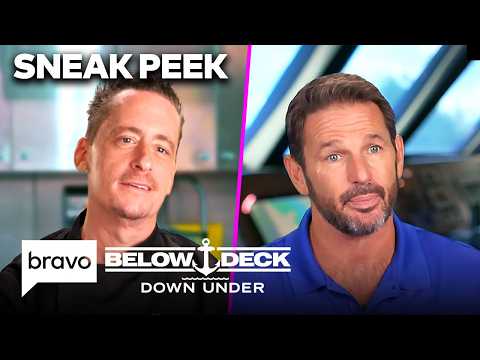 SNEAK PEEK: Captain Jason Has to Help the Galley: "Not Happy" | Below Deck Down Under (S4 E5)| Bravo