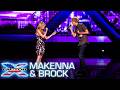 “Are You Dating?” 😳 Makenna & Brock BLUSH Before Stunning X Factor Duet!