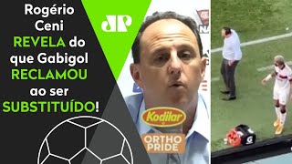 Rogério Ceni nega desentendimento com Gabigol em derrota para o Athletico