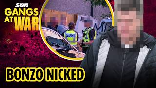 Gang boss Steven ‘Bonzo’ Daniel arrested in dawn swoop by police at Glasgow home