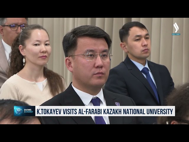 President Tokayev visits Al-Farabi Kazakh National University