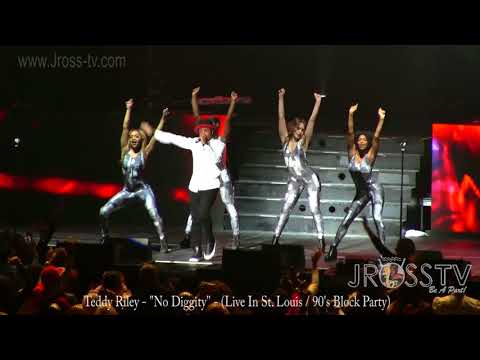 James Ross @ Teddy Riley - "No Diggity" - www.Jross-tv.com (St. Louis)