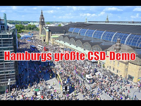 Hamburgs größte CSD-Demo