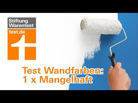 Test Wandfarben: Besser konservierungsmittelfrei