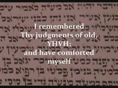 Psalm 119 Zayin ~ Notable Praise