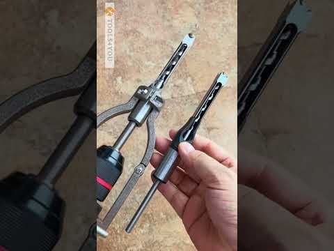 Woodworking square hole drill bit  #tools #hardwaretools