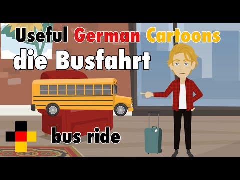 Learn Useful German - the bus ride - die Busfahrt