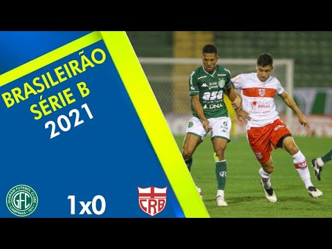 Melhores momentos Guarani 1x0 CRB Série B 2021 11ª Rodada
