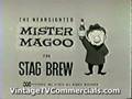 2 Classic 1950 S Mr Magoo Animated Stag Beer Commercials