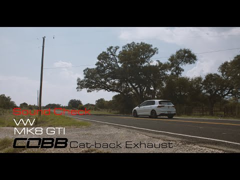 Titanium Cat-Back Exhaust for Volkswagen Mk8 GTI